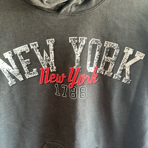 Point Sportswear Men’s Charcoal Grey Hoodie Size M - Picture 3 of 6